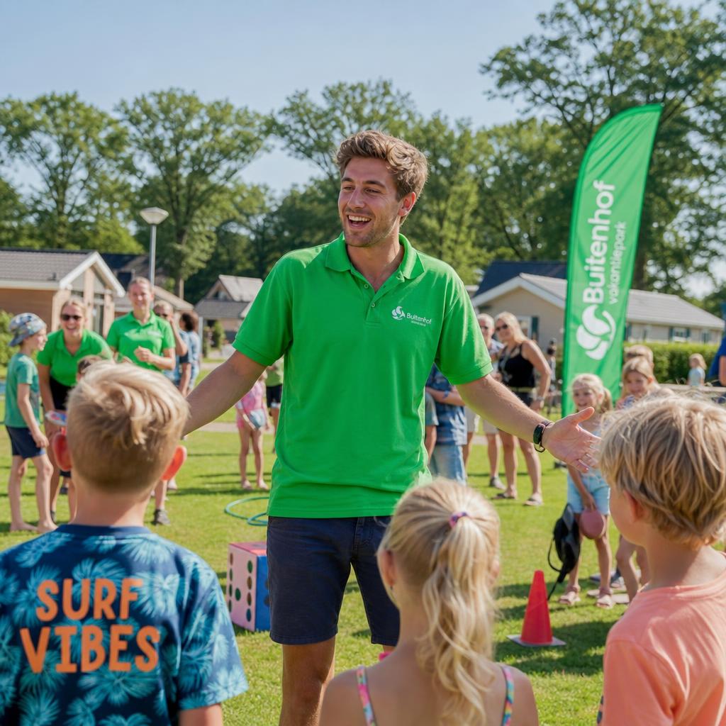 Animatiemedewerker op vakantiepark